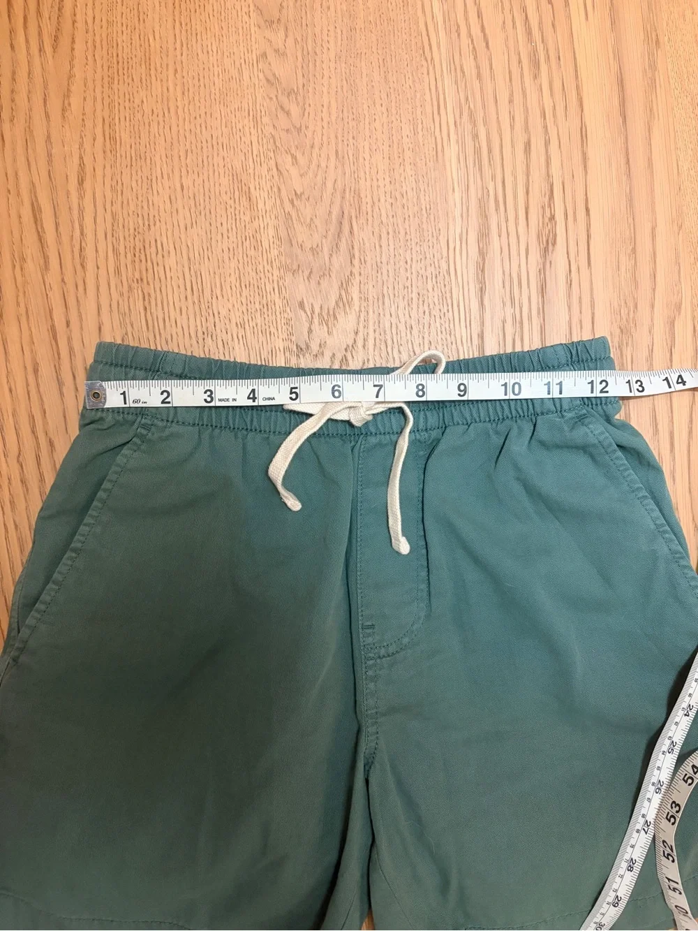 J Crew men’s teal shorts